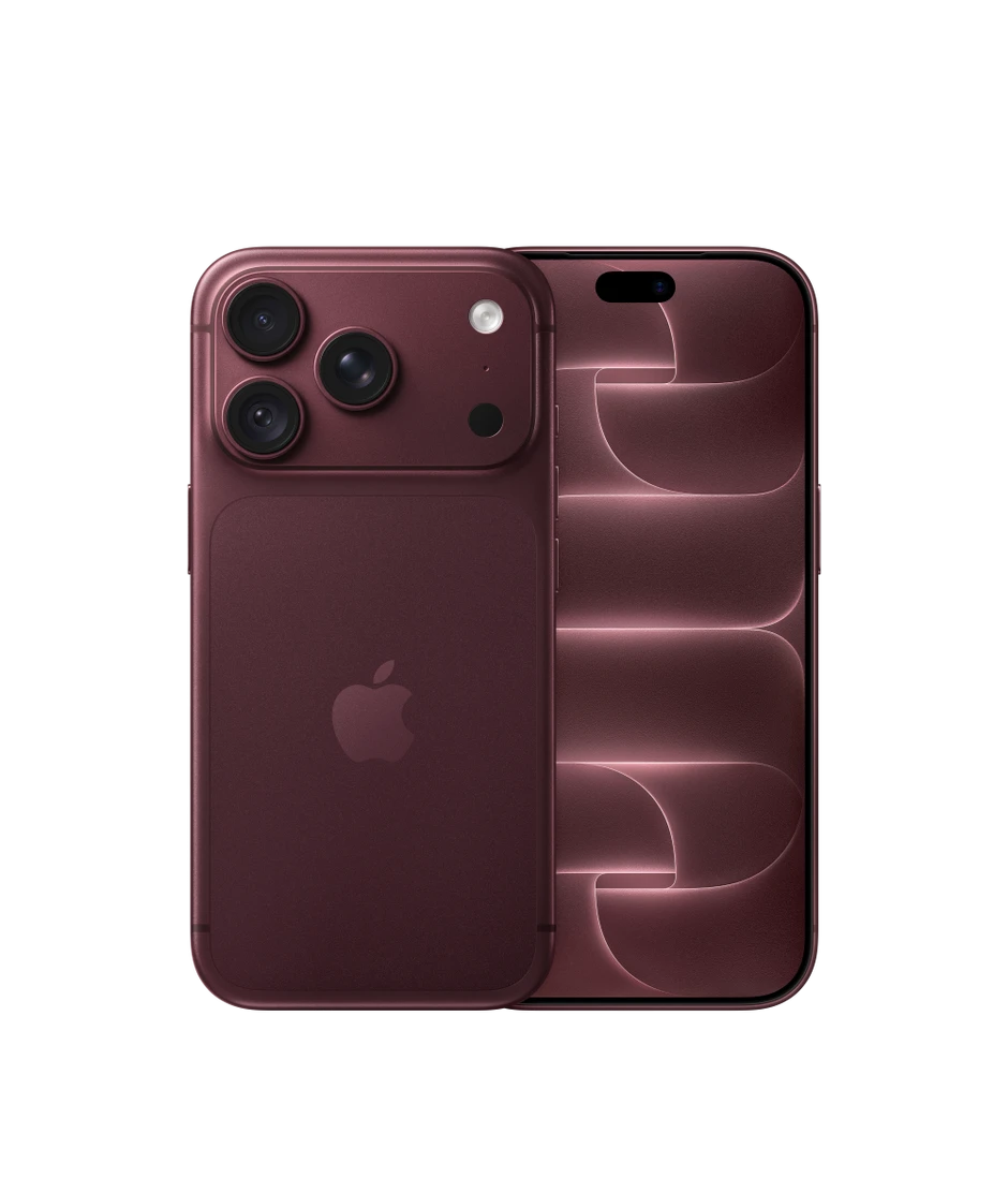 Official iPhone 18 Pro rear view in Burgundy